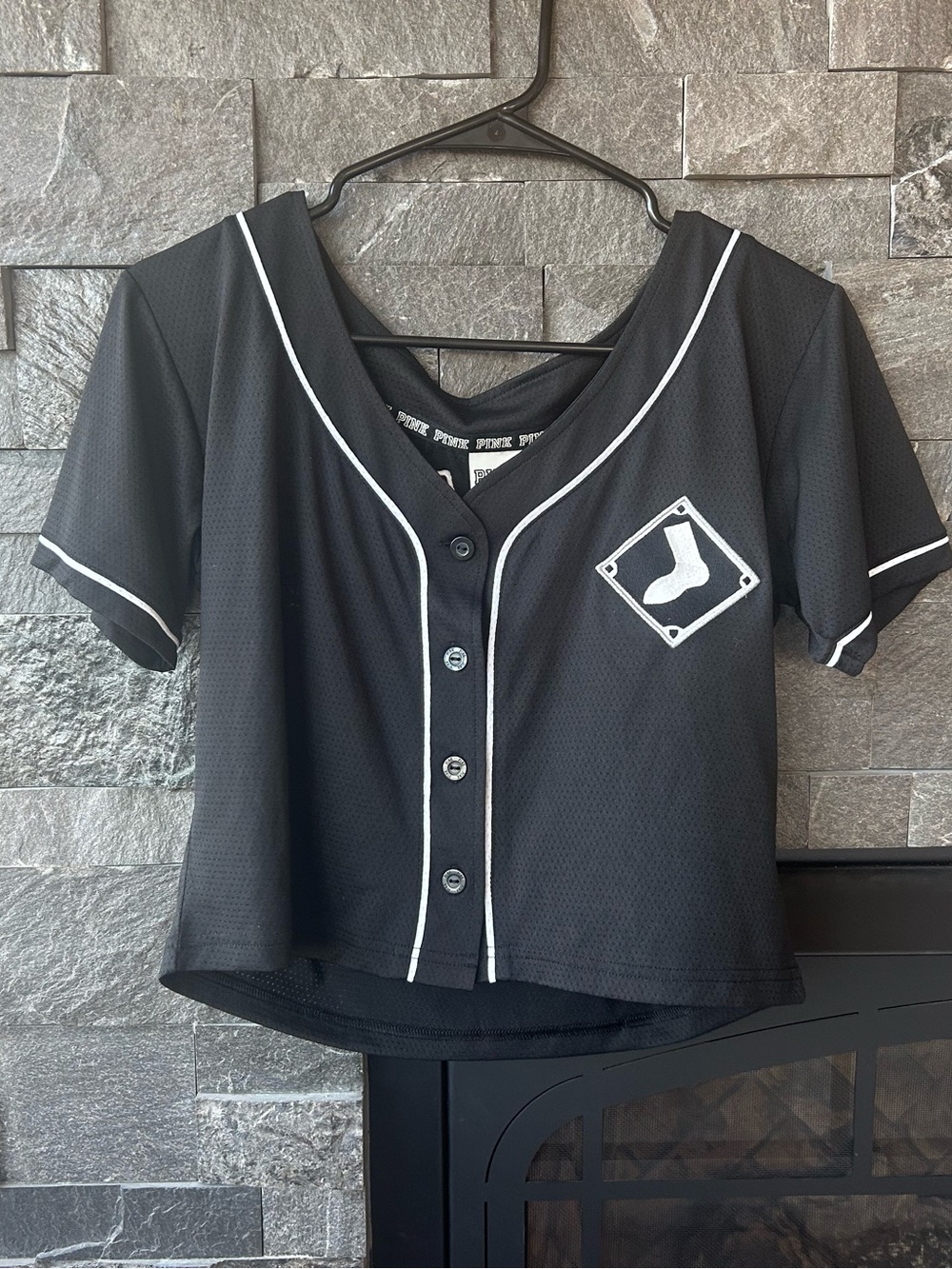 Victoria’s Secret PINK Chicago White Sox Cropped Jersey